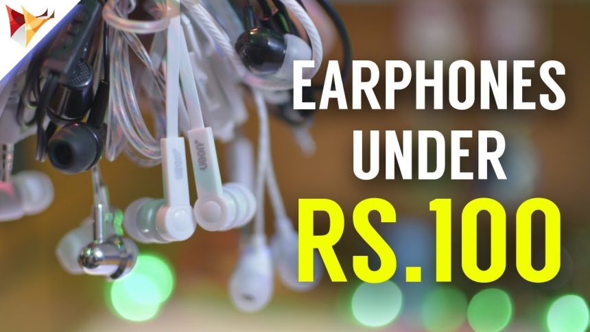 earphone under 100