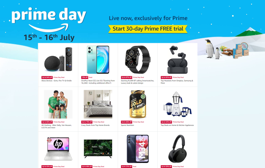 Amazon Prime Day 16 July-23